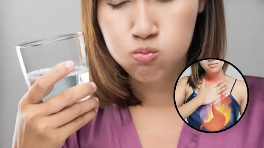 घोटभर पाण्याने छातीत साचलेलं पित्त, ॲसिडिटी क्षणात पडेल बाहेर, 5 सेकंदाचा सोपा उपाय, गॅसने फुगलेलं पोट होईल खाली