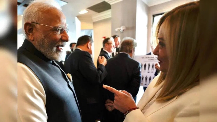 ‘तुमच्याशी मी पूर्णपणे सहमत’, पीएम मोदी मेलोनी यांना असं का म्हणाले?