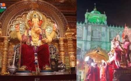 लालबागच्या राजाची विसर्जन मिरवणूक हिंदुस्थानी मशिदीजवळ का थांबते? जाणून घ्या खरा इतिहास