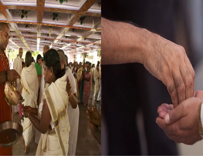 डाव्या हाताने प्रसाद घेण्याची प्रथा का नाही? जाणून घ्या धार्मिक कारण