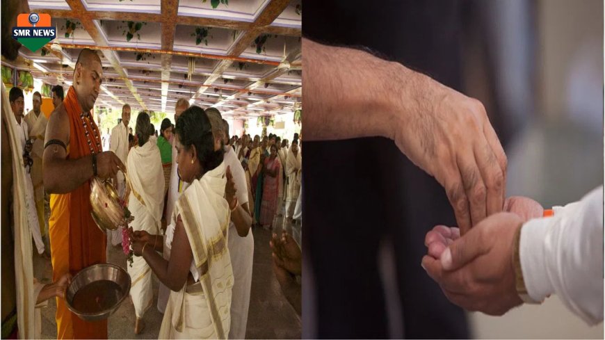 डाव्या हाताने प्रसाद घेण्याची प्रथा का नाही? जाणून घ्या धार्मिक कारण