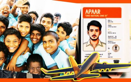 APAAR ID : अपार कार्ड दाखवा, विमान प्रवासात घसघशीत सूट मिळवा, केंद्र सरकारचे विद्यार्थ्यांना दिवाळी बंपर गिफ्ट, अजून काय फायदा होणार?