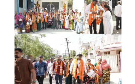 शेवटच्या दिवशी शिंदे सेनेचे उमेदवार दिनेश गवळी यांचा प्रचार रोमांचक होता.