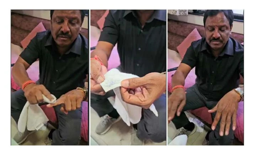 अमरावतीमध्येही निवडणुकीची शाई पुसल्याचे प्रकरण समोर आले?