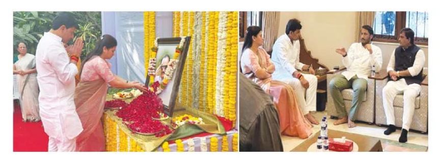 बारामतीत आमदार रवी राणा आणि नवनीत