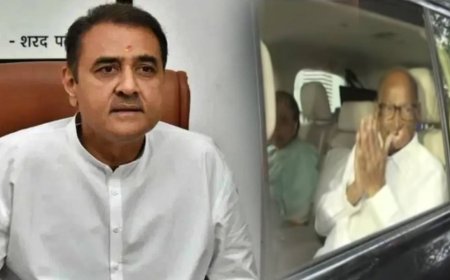 ‘विलीनीकरणाचा मुद्दा संपला’, प्रफुल्ल पटेलांच्या विधानावर शरद पवारांनी हात जोडले, बोलणं टाळलं!