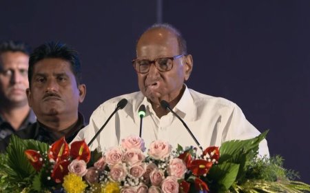 शरद पवार पुन्हा हॉस्पिटलमध्ये, कारण काय? प्रकृतीबाबत ताजी अपडेट समोर