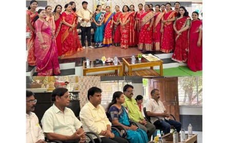 तिर्ले-कुणबी सन्मित्र संस्थेने महापौरांचा सत्कार केला.