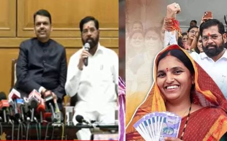 Ladki Bahin Yojana : अधिवेशनाच्या पूर्वसंध्येला योजनेबाबत शिंदेंची मोठी घोषणा, लाडक्या बहिणींचं टेन्शन मिटणार
