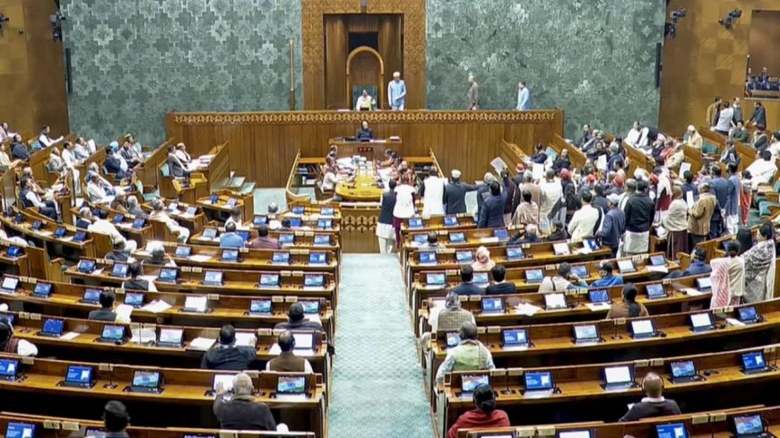 लोकसभेत मोठा गोंधळ, महाराष्ट्रातील या खासदारासह 8 जणांवर मोठी कारवाई, थेट निलंबन