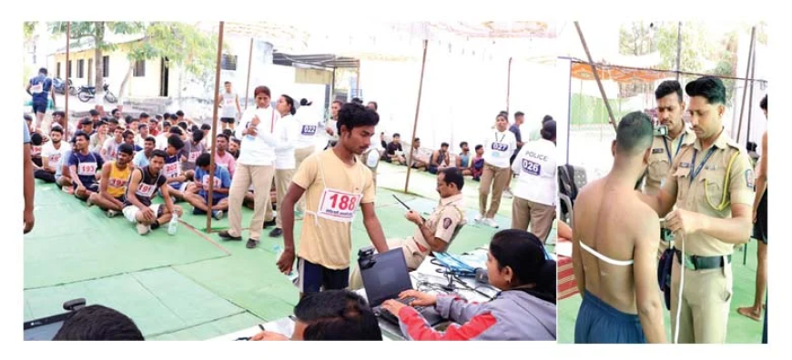 पोलीस भरतीचा अहवाल देण्याची वेळ आता पहाटे ४ वाजल्यापासून