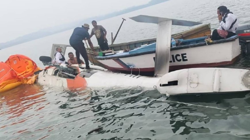 मोठी बातमी! हेलिकॉप्टरचा भयंकर अपघात, थेट समुद्रात क्रॅश, धक्कादायक घटना, थेट सात लोकांसह…