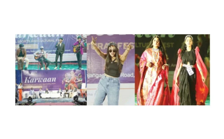 जी एच रायसोनी विद्यापीठाच्या सांस्कृतिक आणि क्रीडा महोत्सवात विद्यार्थ्यांनी त्यांच्या प्रतिभेचे सात रंग दाखवले.