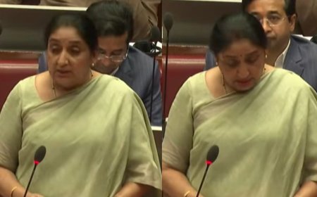 पाणावलेले डोळे, जड आवाज अन्… सुनेत्रा पवारांचे विधानपरिषदेत पहिलेच भाषण; शेवटी म्हणाल्या अरे संसार संसार…