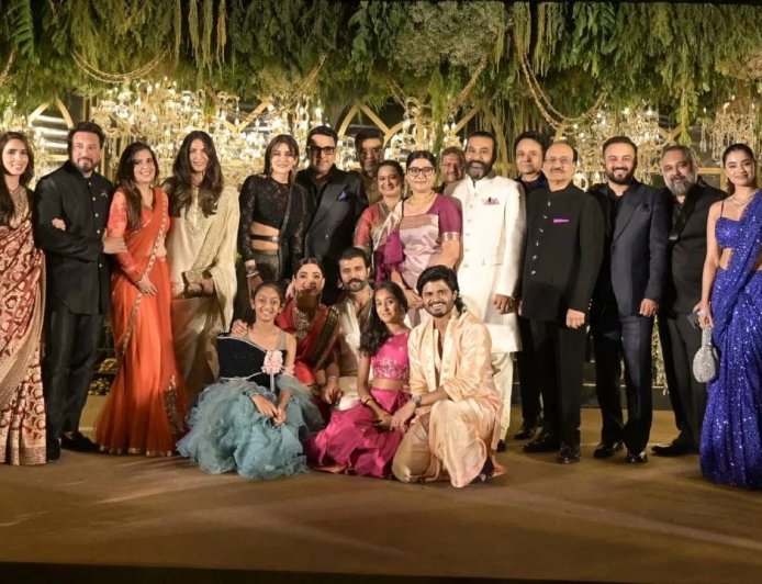 Rashmika Vijay Wedding Reception : रश्मिका-विजयच्या रिसेप्शनचे Inside फोटोज