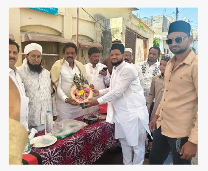 नालासाबपुरा येथे ईद मिलन परिषद संपन्न