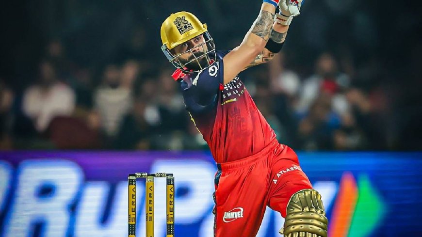 RCB vs SRH: विराट कोहलीचं नाबाद अर्धशतक, पहिल्याच सामन्यात नोंदवले इतके सारे विक्रम
