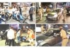 शहरातील प्रमुख चौकांमध्ये पोलिसांचा नाकाबंदी