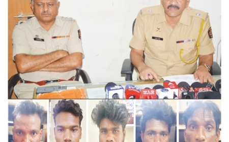 'त्या' पाच बदमाशांची नावे आणि चेहरे उघडकीस आले.