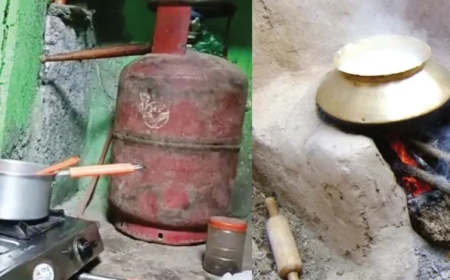 व्यावसायिक सिलेंडरचा काळाबाजार ४,००० रुपयांच्या पार गेला आहे.