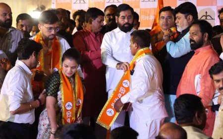 मोठी बातमी! एकनाथ शिंदेंनी डाव टाकला, उद्धव ठाकरेंना जबर हादरा; अनेकांचा शिवसेनेत प्रवेश