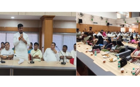 शिक्षण सभापती प्रीती रेवणे व उपसभापती वंदना मडघे यांची जबाबदारी