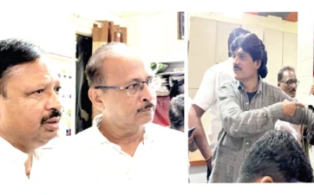 खासदार बलवंतराव वानखेडे तात्काळ घटनास्थळी पोहोचले.