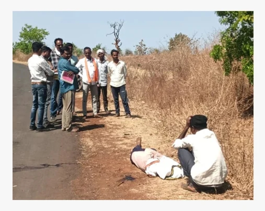 डंपरची धडक बसल्याने तरुणाचा मृत्यू