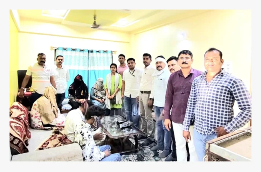 सतर्ना कॉम्प्लेक्समध्ये वेश्याव्यवसायाच्या टोळीचा पर्दाफाश