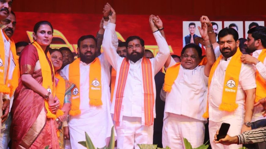 शिवसेनेत जोरदार इनकमिंग, 3 बड्या नेत्यांचा एकनाथ शिंदेंच्या उपस्थित पक्षप्रवेश, धक्का कुणाला?
