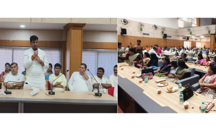 शिक्षण सभापती प्रीती रेवणे व उपसभापती वंदना मडघे यांची जबाबदारी