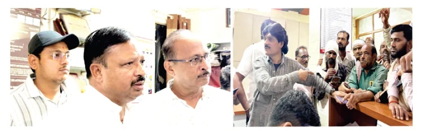 खासदार बलवंतराव वानखेडे तात्काळ घटनास्थळी पोहोचले.