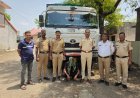 तळेगाव दशासर पोलिसांची अवैध रेती वाहतुकीवर मोठी कारवाई