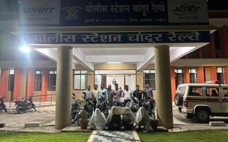 चांदूर रेल्वे पोलिसांची मोठी कारवाई;