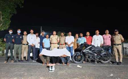 चांदूर बाजारमध्ये मध्यरात्री पोलिसांचा सापळा ; एमडी ड्रग्ससह तिघे जेरबंद