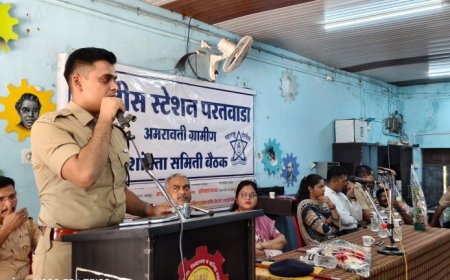 बकरी ईदच्या पार्श्वभूमीवर परतवाडा-अचलपूरमध्ये संयुक्त शांतता बैठक संपन्न