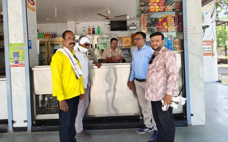 गडगडेश्वर ते रविनगर रोड परिसरात प्लास्टिक जप्ती व डस्टबिन तपासणी विशेष मोहीम; महावीर दूध डेअरीवर ₹५,००० दंड*