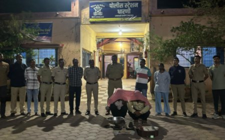 धारणी में अवैध गोवंश मांस बिक्री पर पुलिस की बड़ी कार्रवाई, 1.05 लाख रुपये का माल जब्त