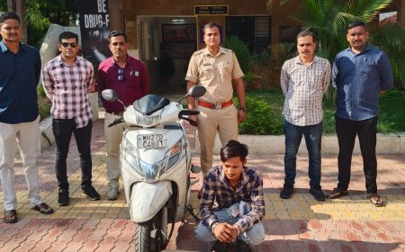 राजापेठ पुलिस की बड़ी कार्रवाई: अवैध शराब तस्करी करते युवक को दबोचा, वाहन समेत 54 हजार से अधिक का माल जब्त