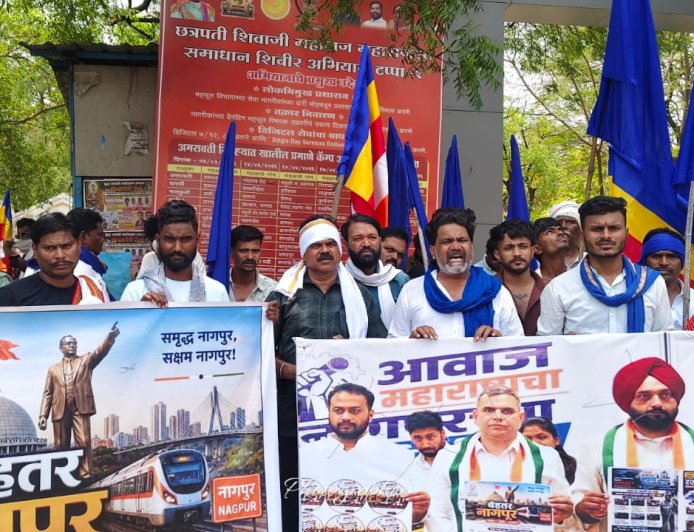 दीक्षाभूमीच्या कथित विटंबनेविरोधात भीम ब्रिगेड आक्रमक; अॅट्रॉसिटी कायद्यांतर्गत गुन्हा दाखल करण्याची मागणी