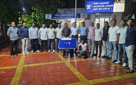 अमरावती में अवैध पिस्टल के साथ आरोपी गिरफ्तार, क्राइम ब्रांच की बड़ी कार्रवाई