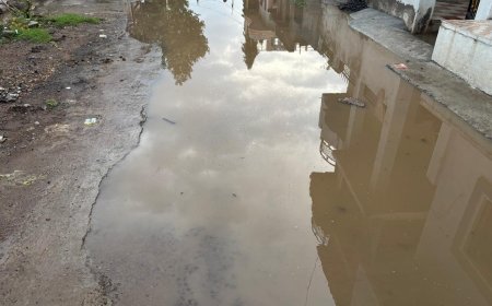 मूर्तिजापुर तहसील के जांभा खुर्द में गंदे पानी की गंभीर समस्या; आक्रोशित ग्रामीणों ने गटविकास अधिकारी के दफ्तर में किया प्रदर्शन
