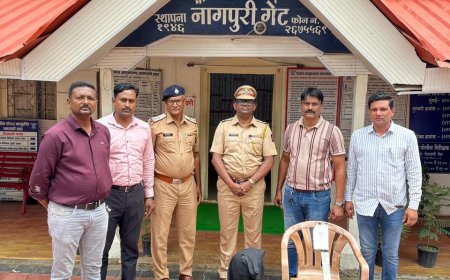 अमरावती में बड़ी कार्रवाई: अवैध तलवार के साथ संदिग्ध आरोपी गिरफ्तार, डी.बी. पथक की तत्परता से टली वारदात
