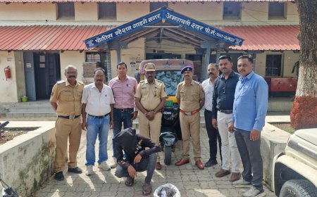 गाडगेनगर पुलिस की कार्रवाई, ₹1.58 लाख का माल जब्त