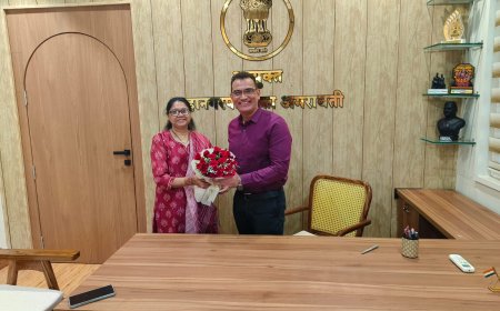 अमरावती महानगरपालिका के नए आयुक्त बने डॉ. मंगेश गोंदावले, संभाला पदभार