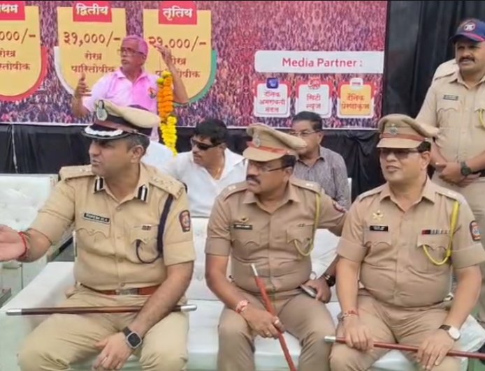 राजकमल चौक की दहीहांडी में उमड़ा जनसैलाब, पुलिस प्रशासन रहा मुस्तैद